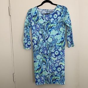 Lilly Pulitzer 3/4 Sleeve T shirt Dress